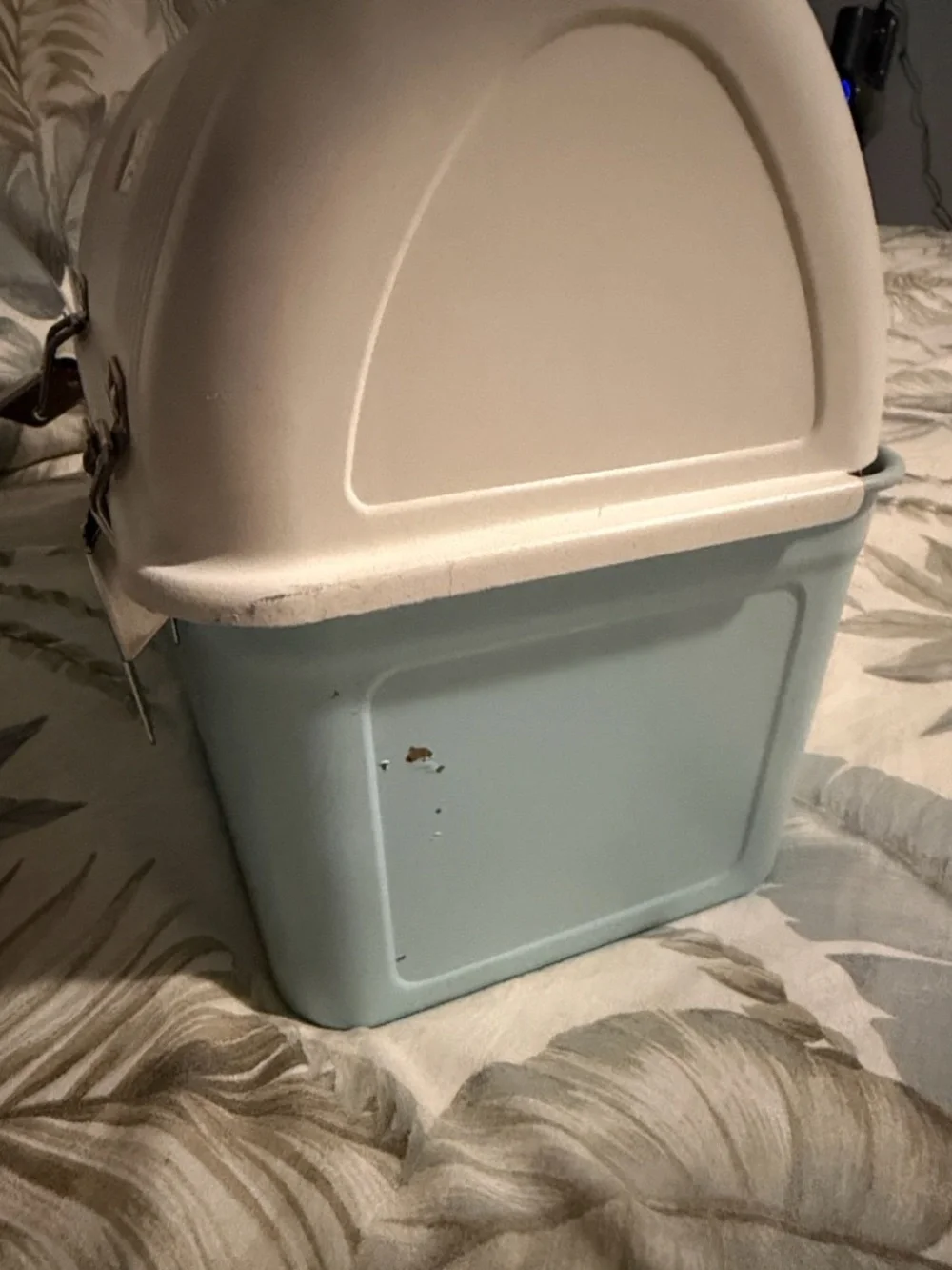 Stanley Pale Blue Cooler with Cream Logo Text - Picture 4 of 6